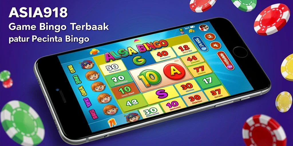 Tampilan menarik gameplay Bingo di ASIA918.