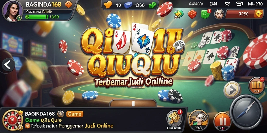 Screenshot gameplay QiuQiu yang menarik dan mendebarkan di BAGINDA168.