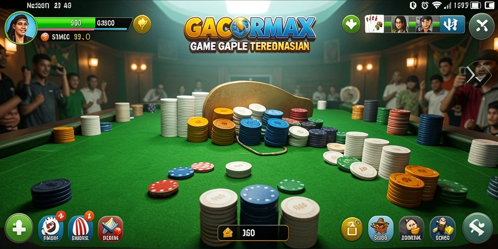 Tampilan gameplay seru dalam GACORMAX yang memperlihatkan momen mendebarkan.