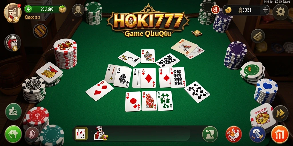 Screenshot gameplay QiuQiu yang menarik dan seru di HOKI777.