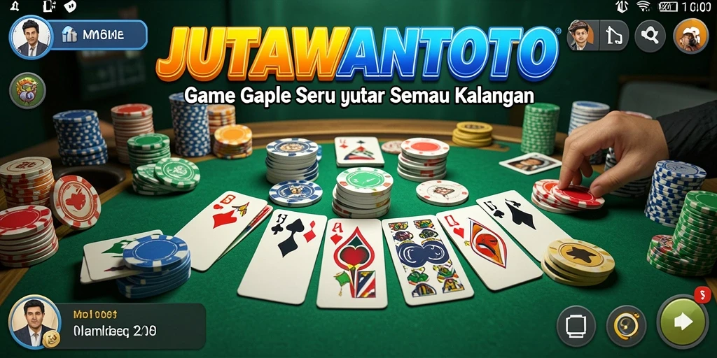 Tampilan gameplay JUTAWANTOTO yang seru dan mengasyikkan.