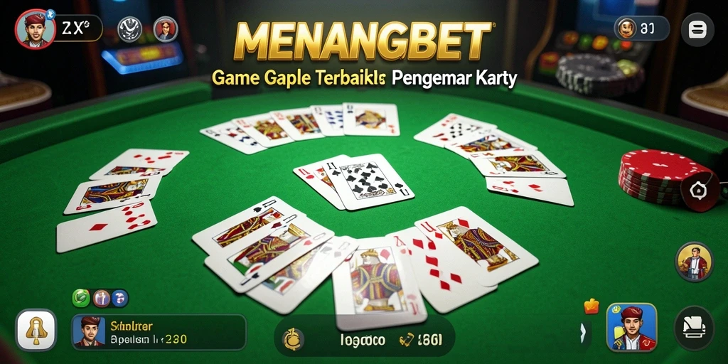 Gameplay seru dan interaktif dari MENANGBET di Gaple.