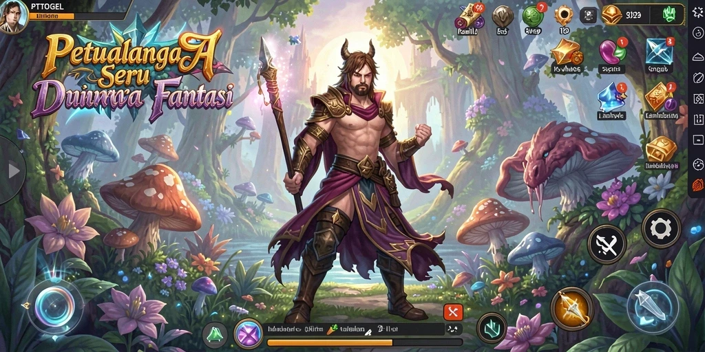 Gameplay seru PTTOGEL dengan petualangan menantang.