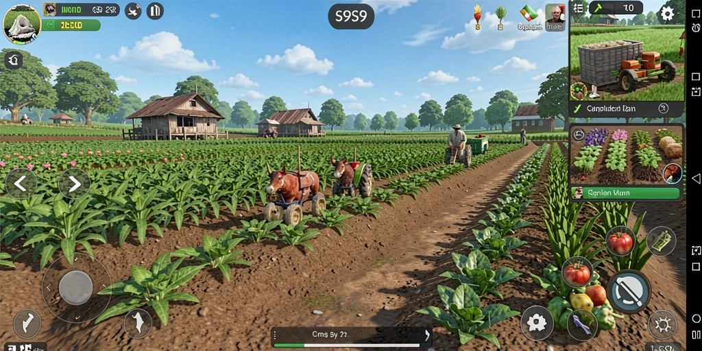 Tampilan gameplay S9S9 yang menarik dan penuh warna.