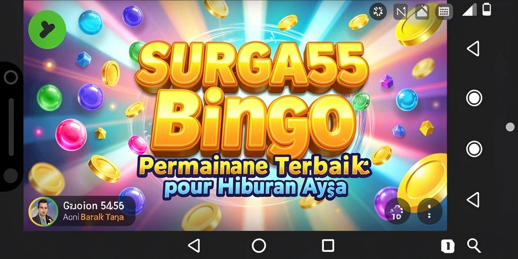 Tampilan menarik dari gameplay Bingo SURGA55 yang seru dan interaktif.