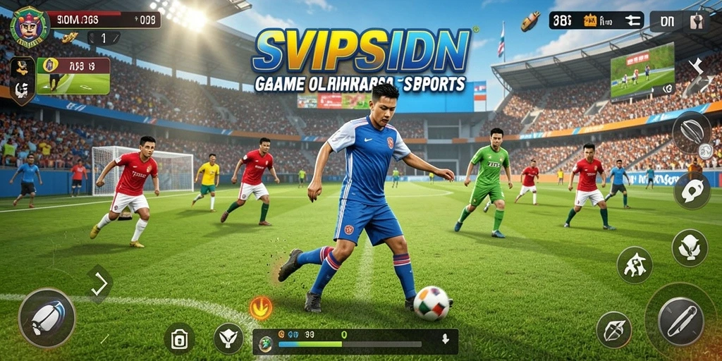 Gameplay menarik dari SVIPSIDN yang penuh aksi olahraga.